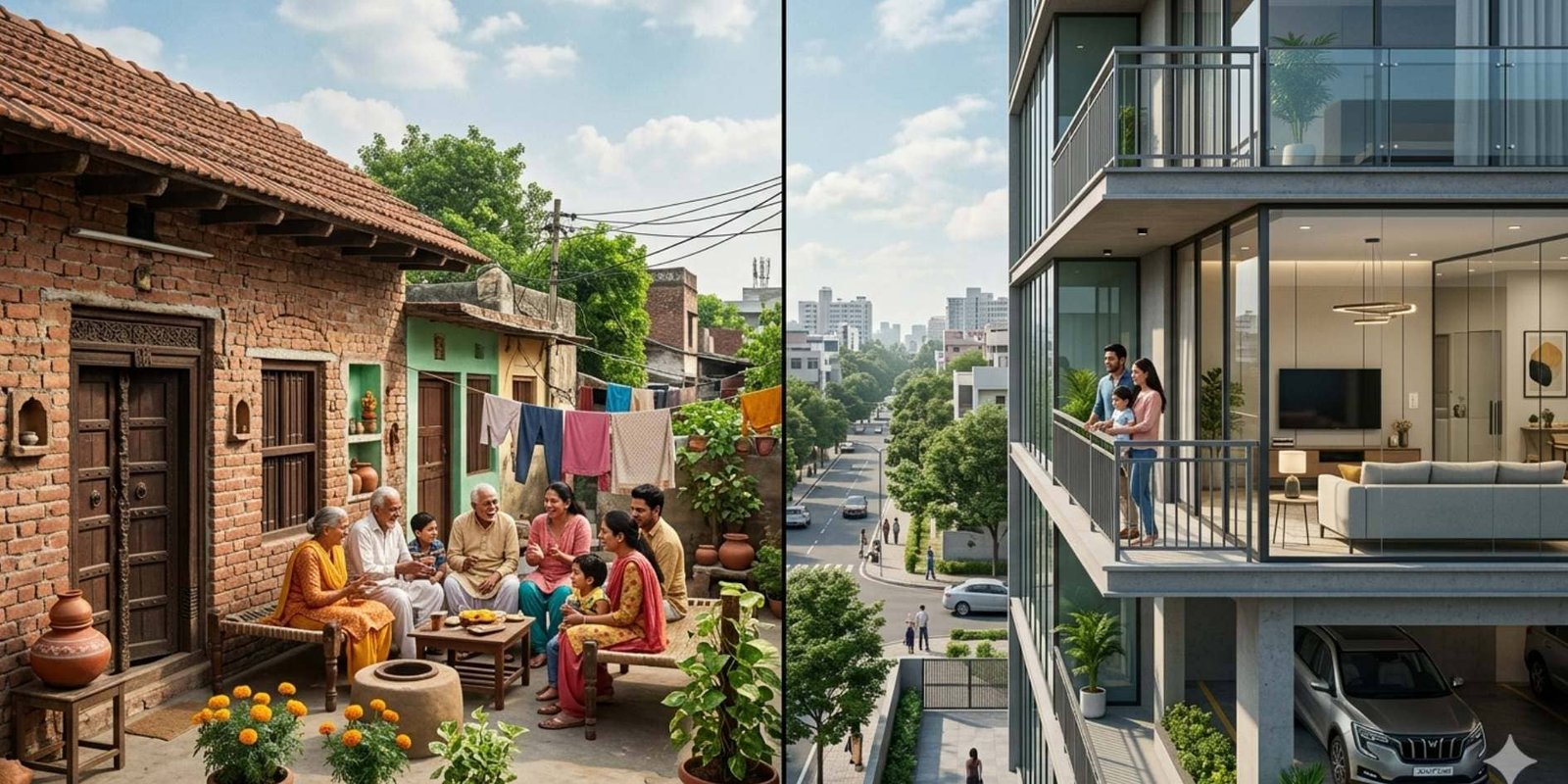 The Evolution of Urban Housing in Ludhiana: Modern vs Traditional Homes