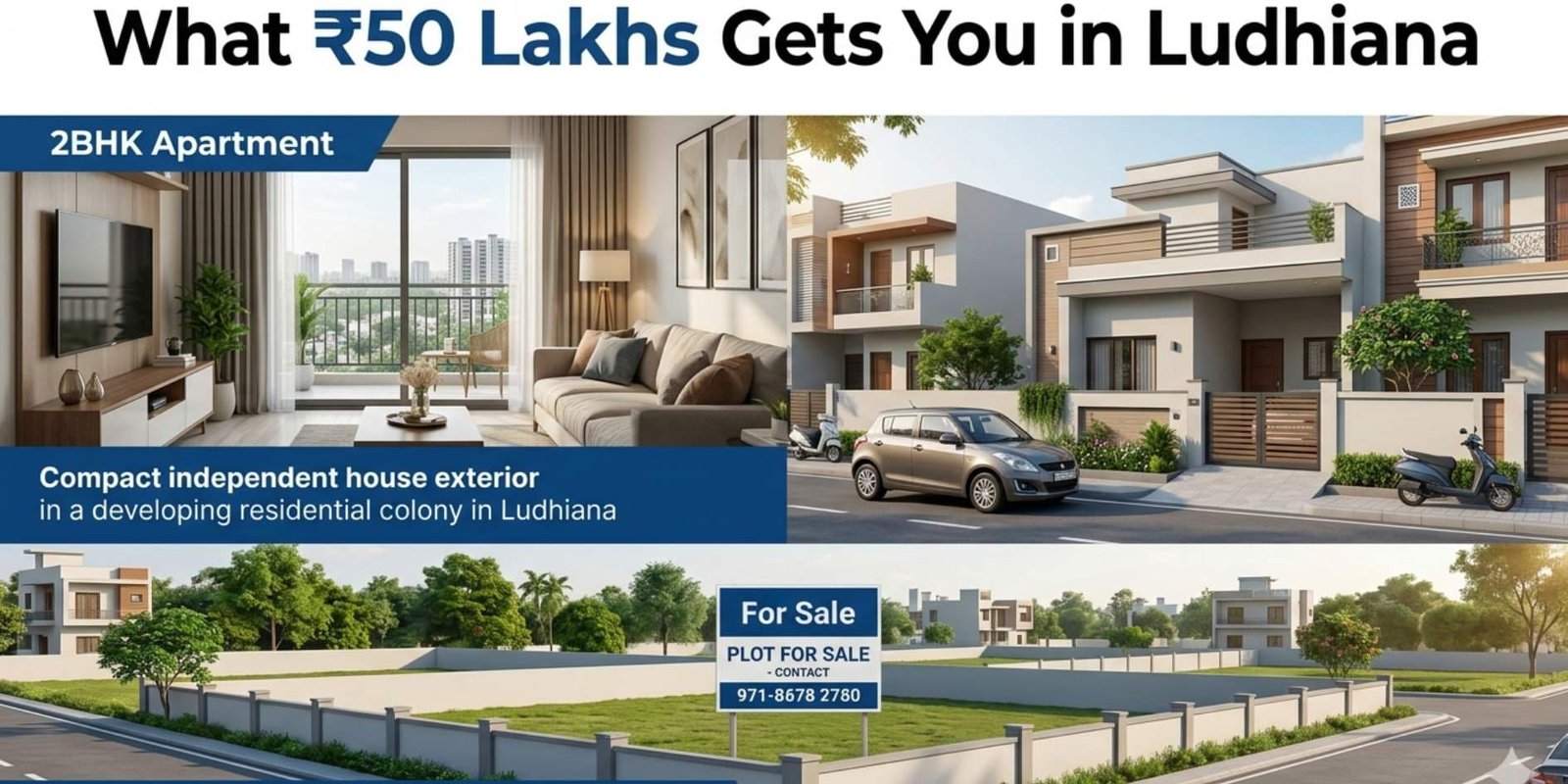 What ₹50 Lakhs Can Actually Buy You in Ludhiana Today