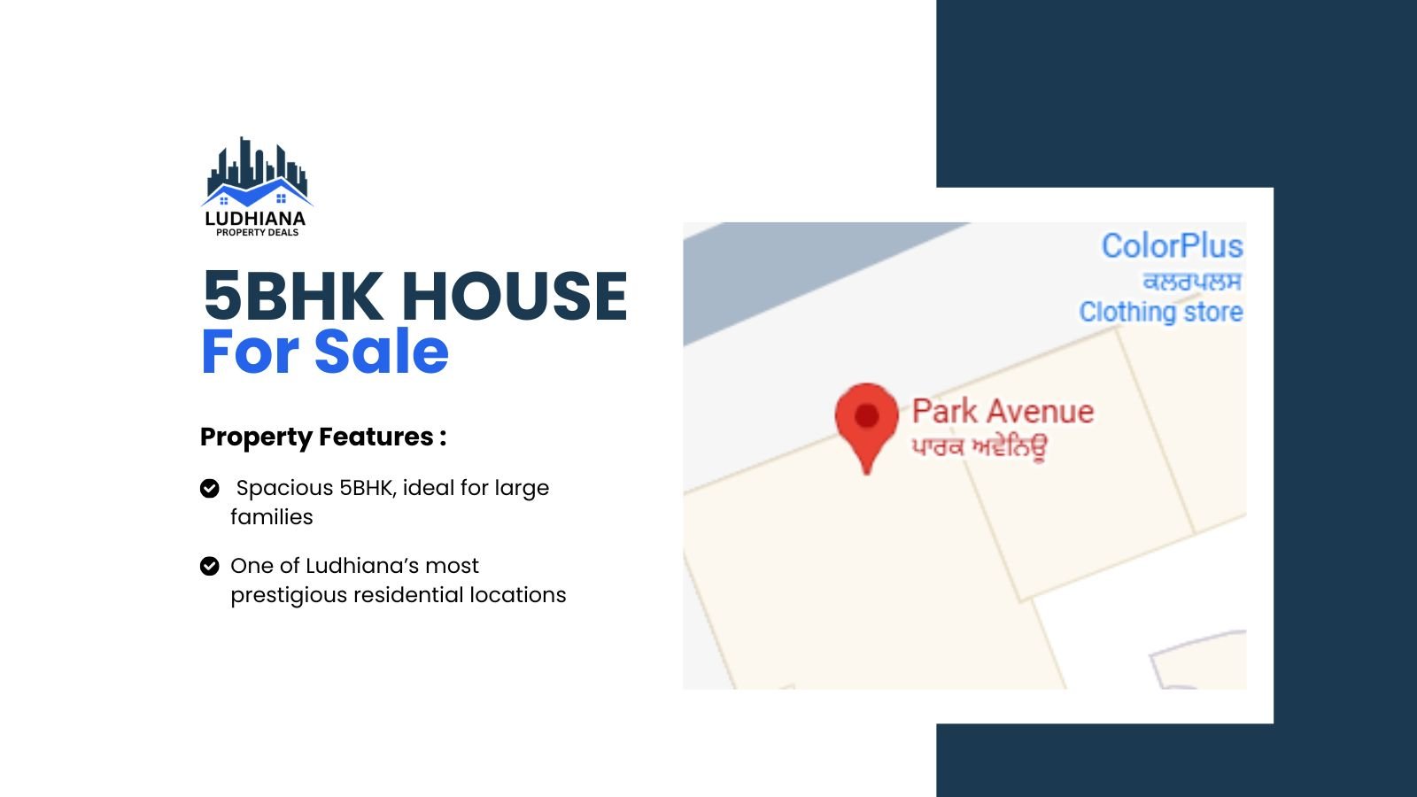 5BHK Luxury House  in Park Avenue