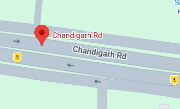 529 Sq.Yards North Facing Corner Office on Main Chandigarh Road