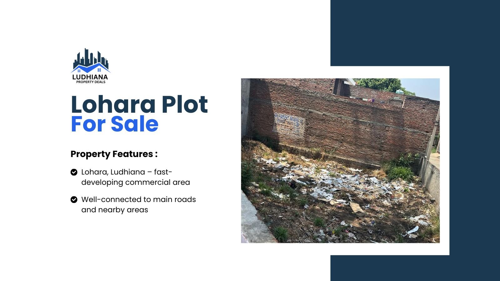 Prime Commercial Plot for Sale in Lohara, Ludhiana