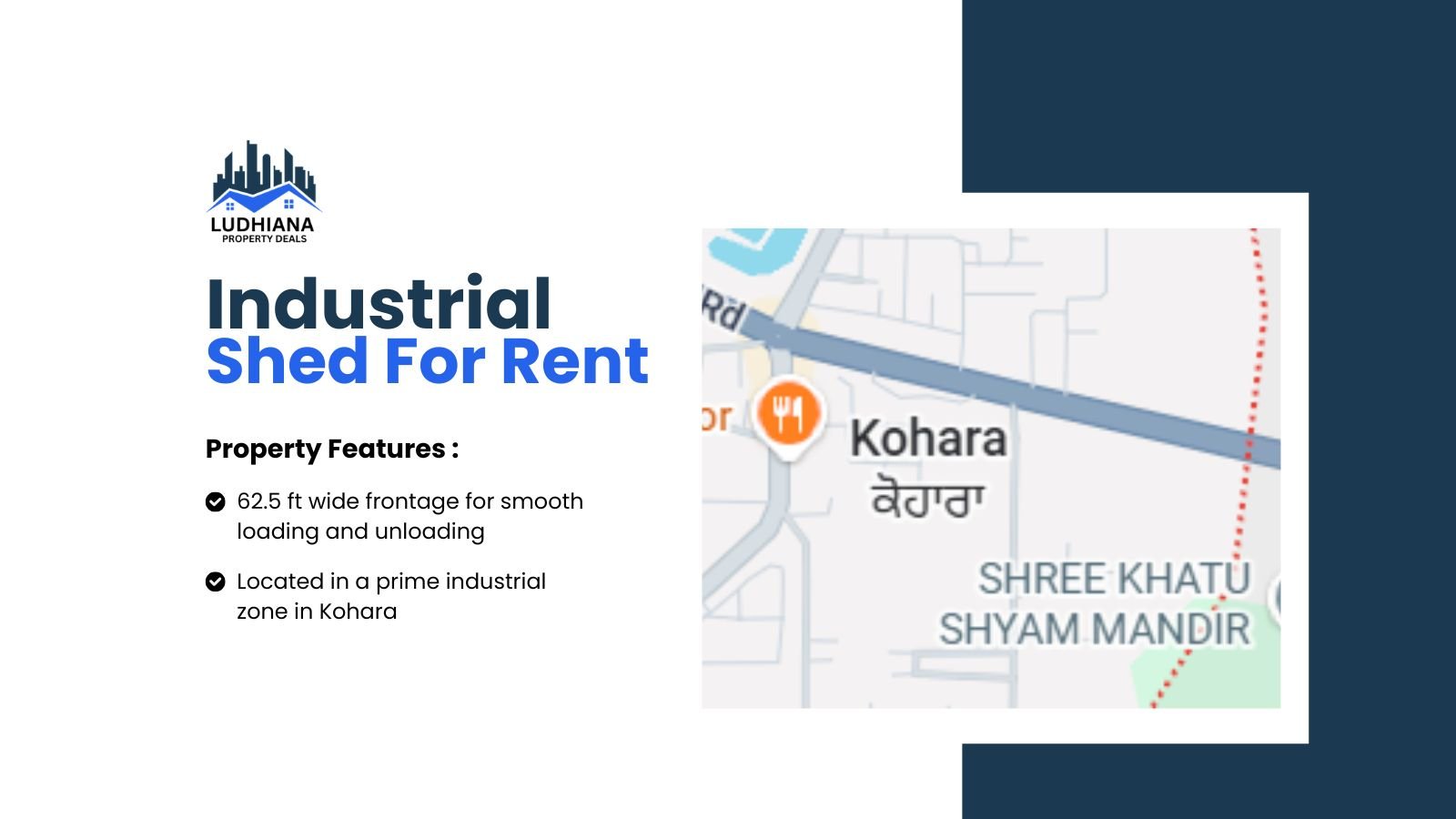 Rental Deal Ready to Use Industrial Shed in Kohara