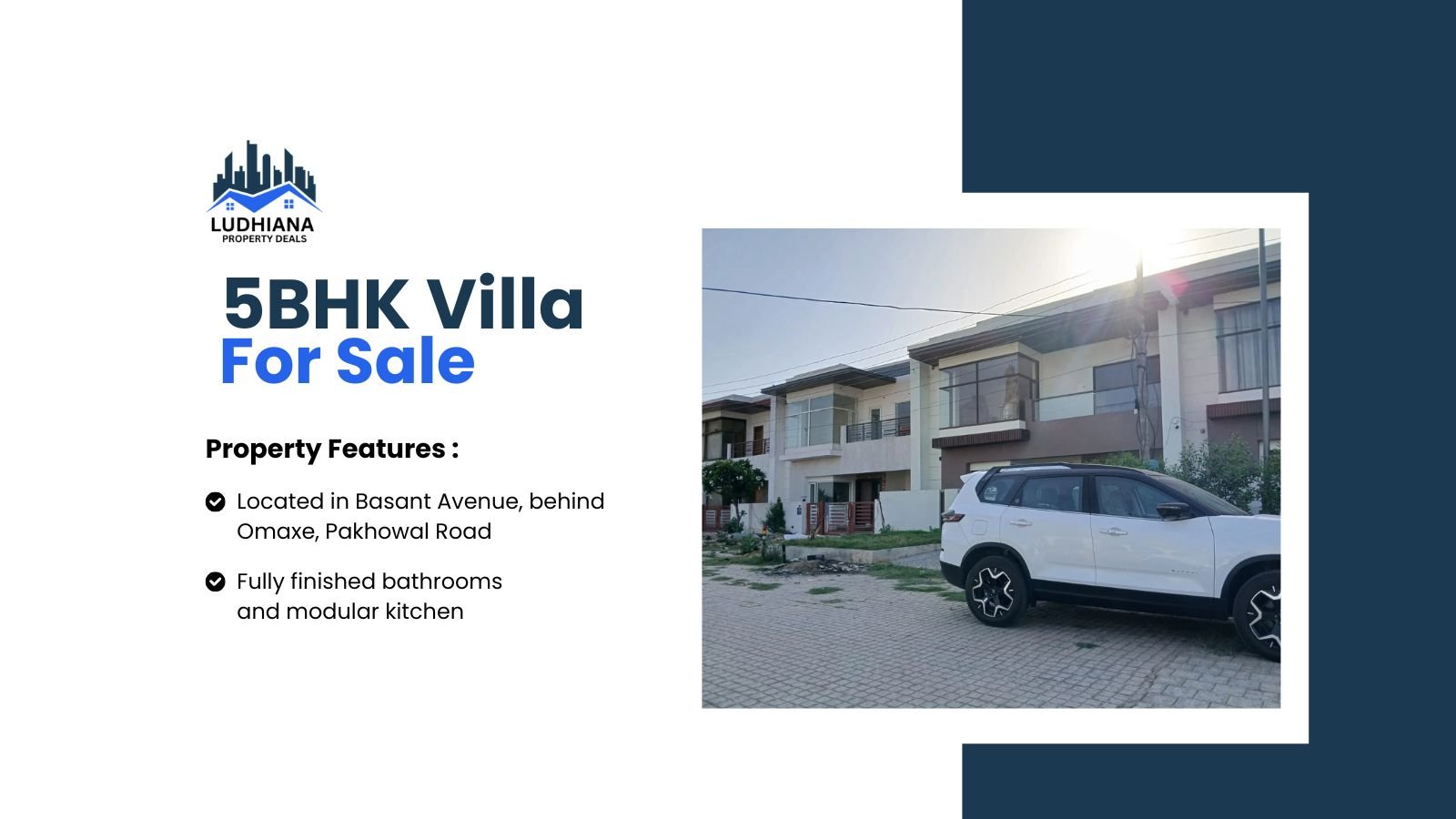 5 BHK Semi-Furnished Villa in Basant Avenue  Ludhiana