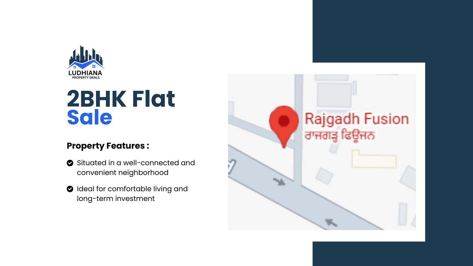 2BHK East-Facing Flats  in Rajgarh Fusion CHD Road